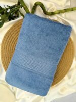 Bamboo Towels for Bath Large Size | 450 GSM Bamboo Bath Towel for Men & Women | Soft, Highly Absorbent & Quick Dry | 70 X 140 cms