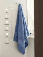 Bamboo Towels for Bath Large Size | 450 GSM Bamboo Bath Towel for Men & Women | Soft, Highly Absorbent & Quick Dry | 70 X 140 cms - Image 4