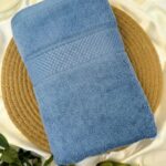 Bamboo Towels for Bath Large Size | 450 GSM Bamboo Bath Towel for Men & Women | Soft, Highly Absorbent & Quick Dry | 70 X 140 cms