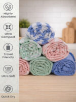 250 GSM Striped Bamboo Turkish Towel - Image 6