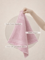 Bamboo Face Towels | 600 GSM| 30*30 cm | Set of 3 - Image 6