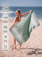 Bamboo Turkish Bath towel - Image 2