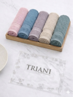 Bamboo Face Towel | 600 GSM | 30x30 cm | Pack of 5 - Image 2