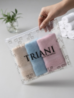Bamboo Face Towels | 600 GSM| 30*30 cm | Set of 3 - Image 7