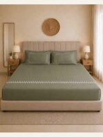 100% cotton Bedsheet with 2 pillow cover - Image 5