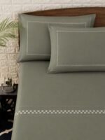 100% cotton Bedsheet with 2 pillow cover - Image 2