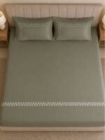 100% cotton Bedsheet with 2 pillow cover - Image 3