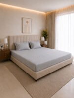 100% Cotton Bedsheet with 2 Pillow Cover - Image 4