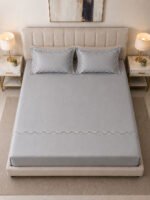 100% Cotton Bedsheet with 2 Pillow Cover - Image 2
