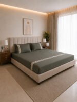 100% Cotton Bedsheet with 2 Pillow Cover - Image 4