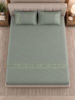 100% Cotton Bedsheet with 2 Pillow Cover - Image 2