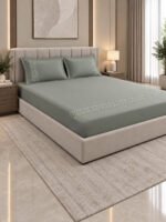 100% Cotton Bedsheet with 2 Pillow Cover - Image 4