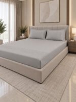 100% Cotton Bedsheet with 2 Pillow Cover - Image 5